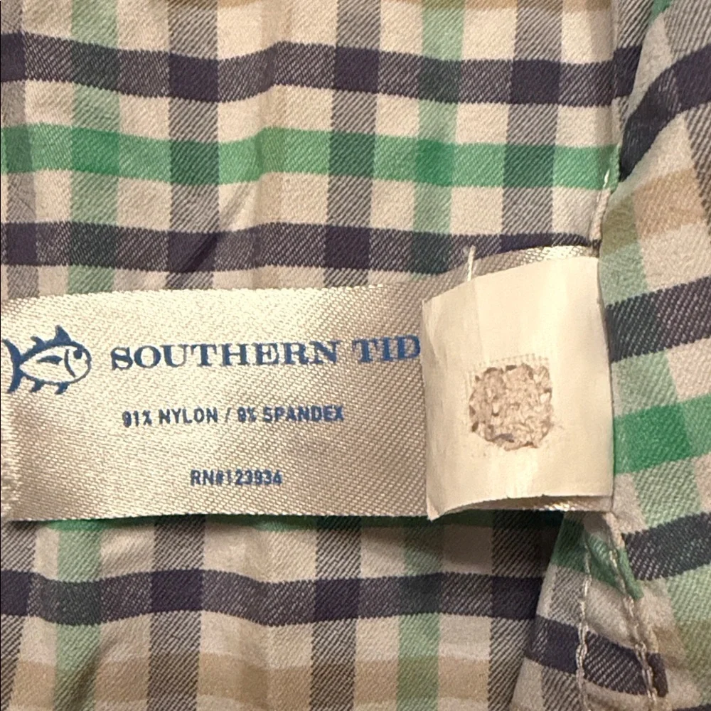 Southern Tide Multicolor Plaid‎ Shirt Jacket Sz M(10-12)